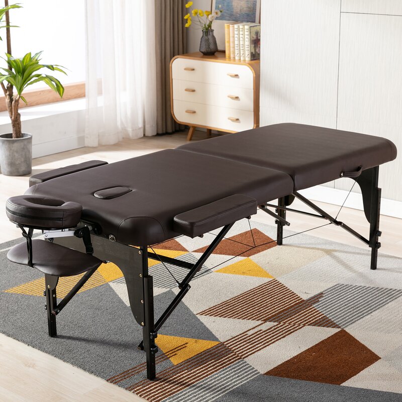 Abcoq Massage Table Portable Massage Bed 8425 Inches Spa Bed Height